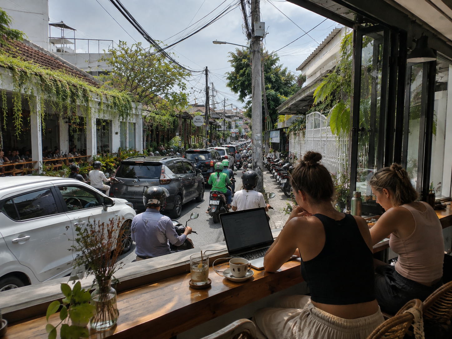 Seminyak vs Canggu comparison for digital nomads in Bali